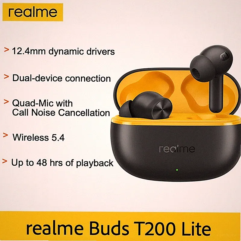 Realme Buds T200 Lite True Wireless In Ear Kopfhörer für ein Billig24