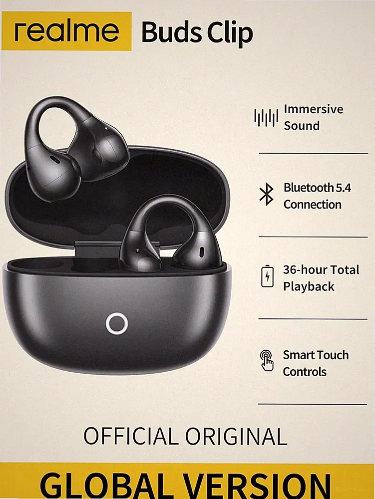 Realme Knospen Clip ENC True Wireless Ohrhörer mit Billig24