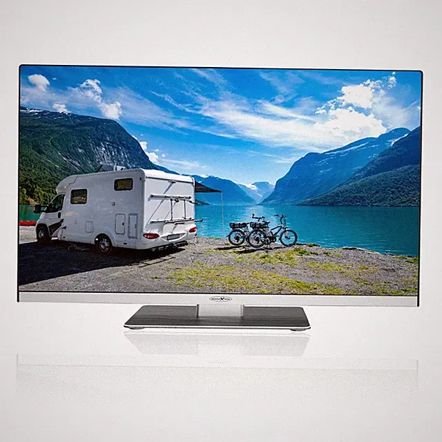 Reflexion LDDX24iBT rahmenloser Smart LED-TV mit DVD, SAT, DVB-C DVB-T2, 12/230V