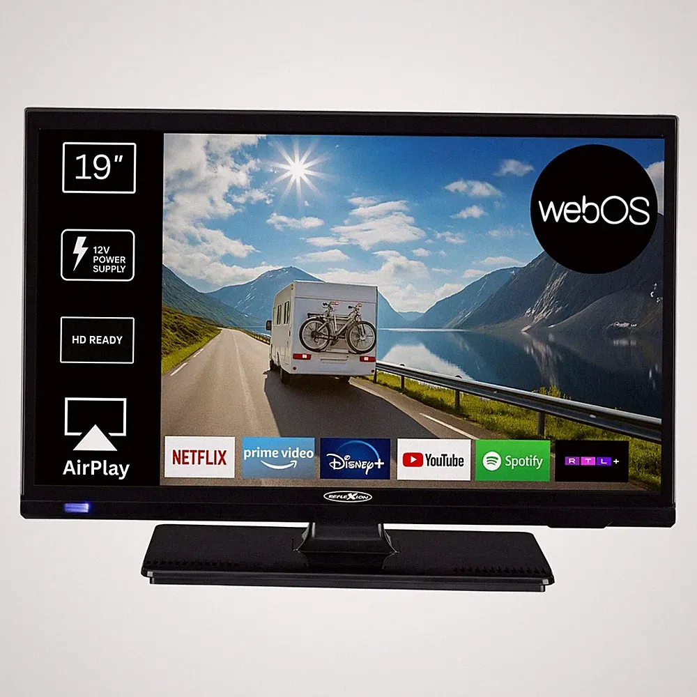 Reflexion LED19IBT / 19 Zoll LED-Fernseher LG webOS SmartTV FullHD, 12/230 Volt