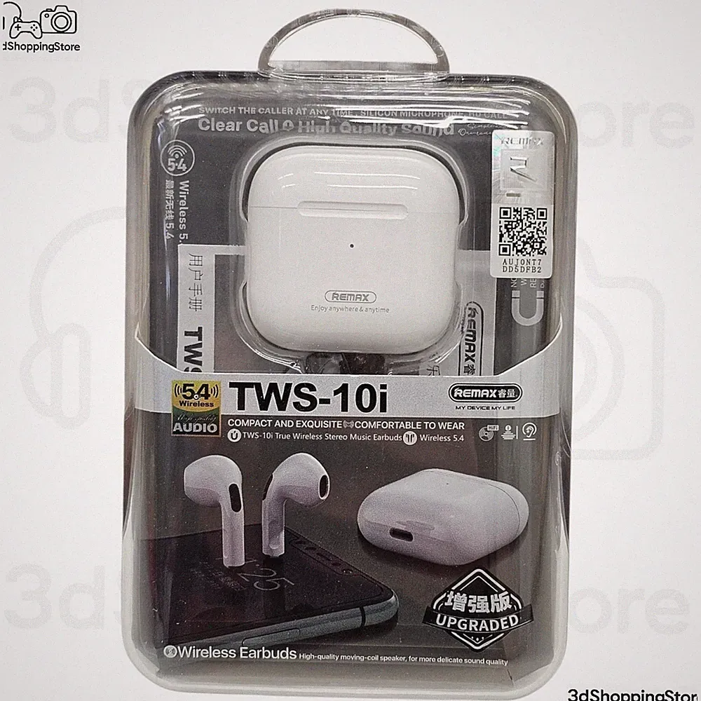 Remax TWS-10i Bluetooth 5.0 Kopfhörer True Wireless Weiß mit Ladecase Smartphone