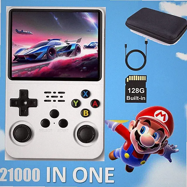 Retro Handheld Videospielkonsole Game Einbaute 21000 klassische Spiele Neu