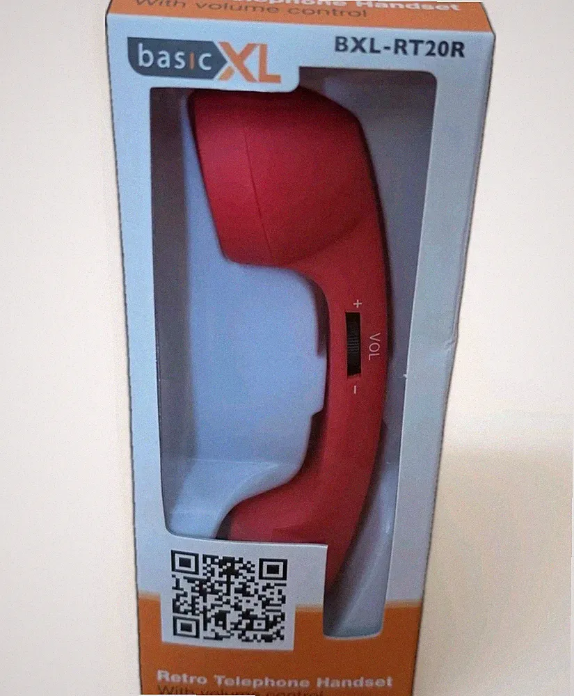 Retro Handy Telefon Handset Headphones for Mobile Phone Kopfhörer Stück NEU