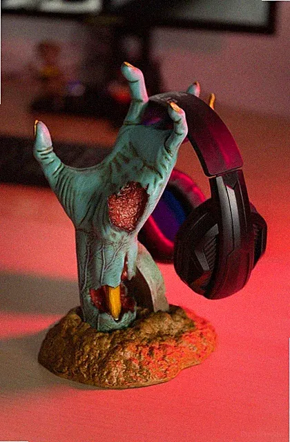 RGB Headset Controller Halter Telefon Halter Kopfhörer Ständer Ein Mehr Leben