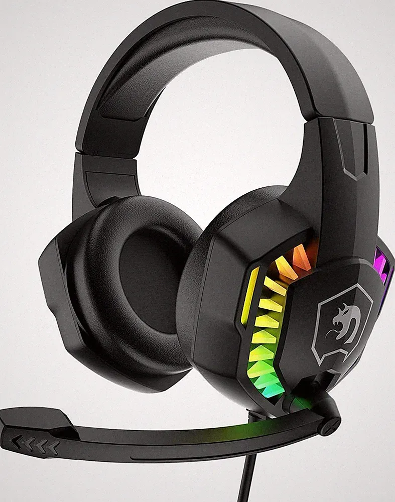 RGB LED 3D-Stereo Gaming-Headset Mit/Mic Lautst?rkeregler F��r PC,Mac,PS4,Laptop
