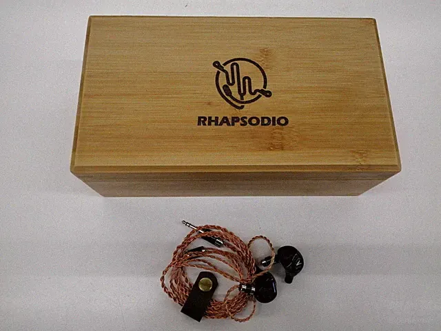 Rhapsodio Infinity 20BA Kopfhörer mit Holzkoffer & Zubehör