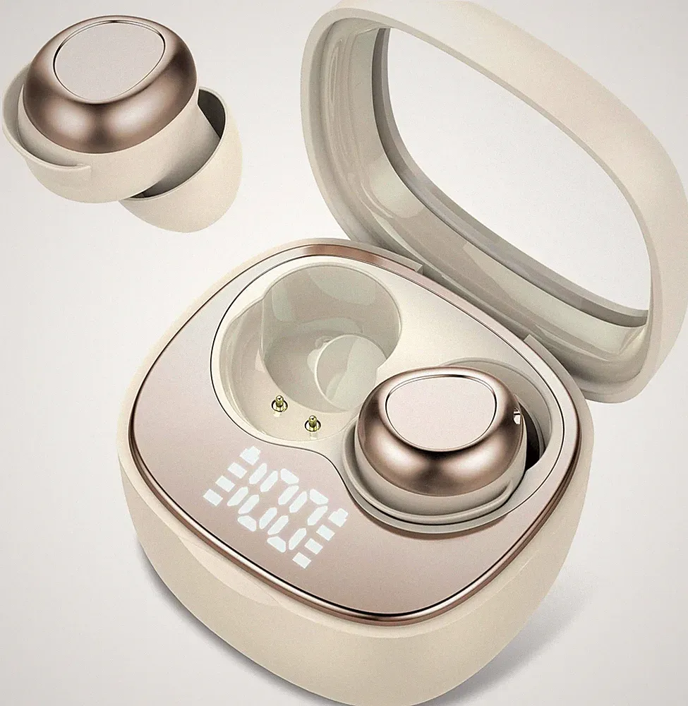 Rinsmola Mini Schlafkopfhörer Bluetooth 5.4 Kopfhörer, Schlafen Sleepbuds | In E