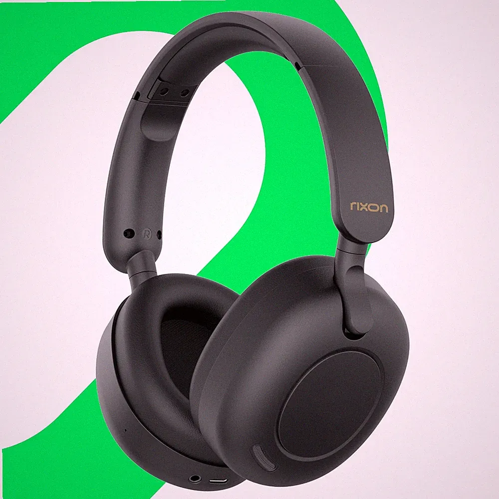 RIXON - hybrid ANC, ENC, 76h Akku, Over Ear Kopfhörer, Wireless Headset Kabellos