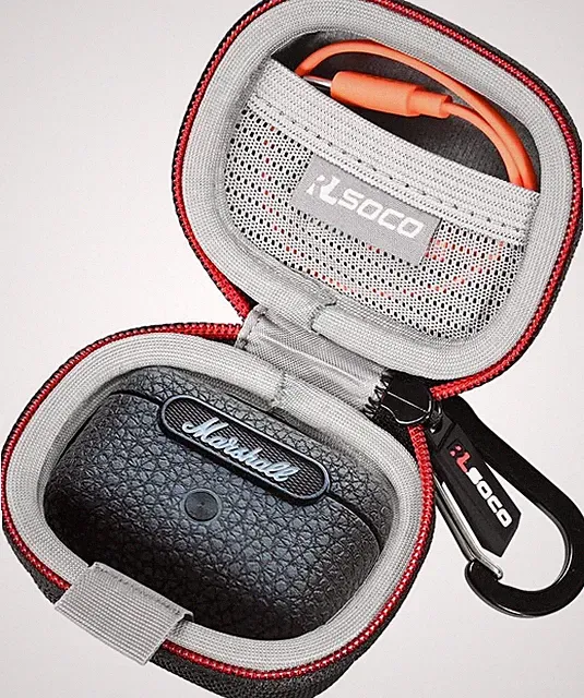 RLSOCO Tasche für Marshall Motif II ANC/Motif ANC/Minor III True Wireless