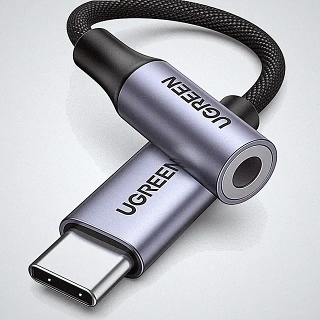 Robuster USB-C Kopfhörer Adapter mit Hi-Fi Klang und Universeller Kompatibilität