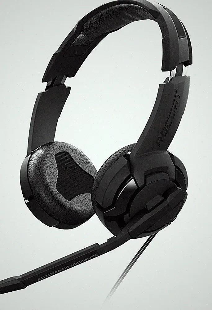 Roccat Gaming Headset Stereo Mikro Gamer Kopfhörer 3,5mm Klinke für PC Notebook
