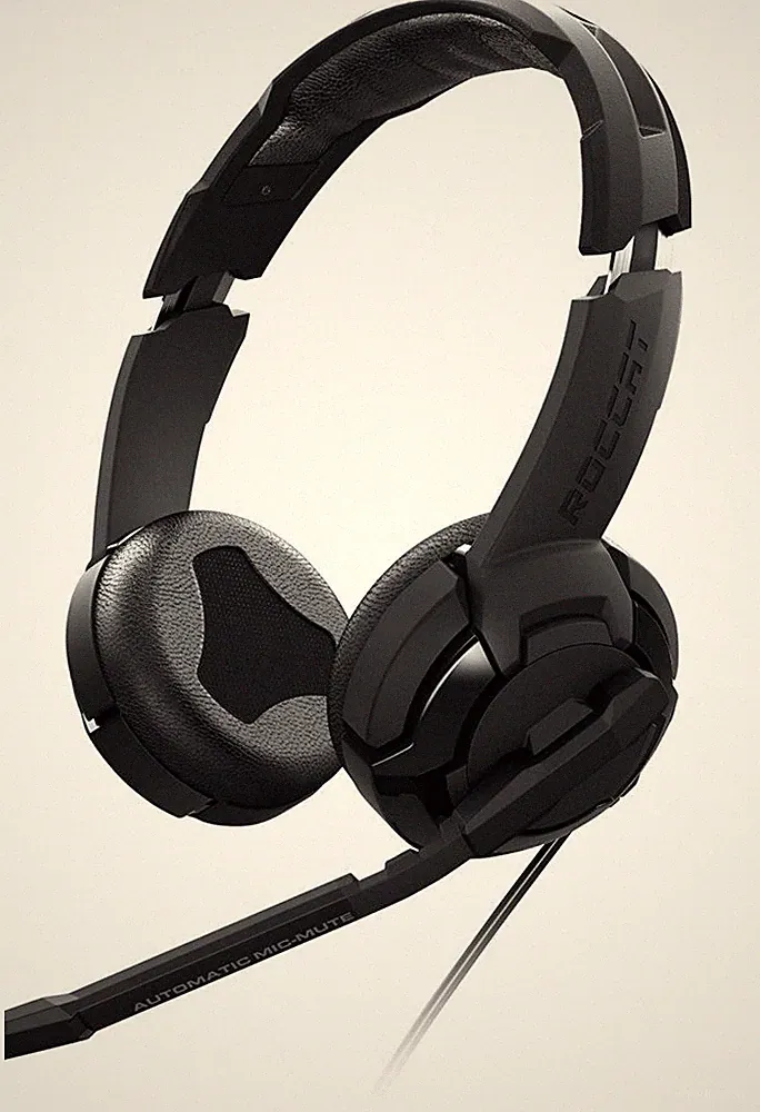 Roccat Gaming Headset Stereo Mikro Gamer Kopfhörer 3,5mm Klinke für PC Notebook