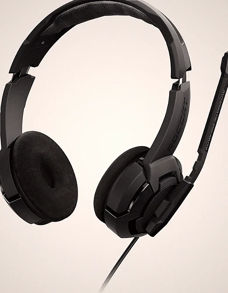 Roccat Virtual 7.1 Gaming Kopfhörer USB Headset mit Mikrofon für PC Schwarz