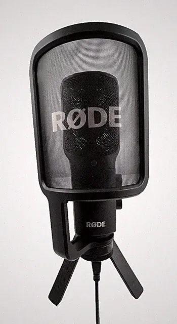 Rode NT-USB Mikrofon für professionelle Podcasts / Tonaufnahmen OVP (MAKELLOS)