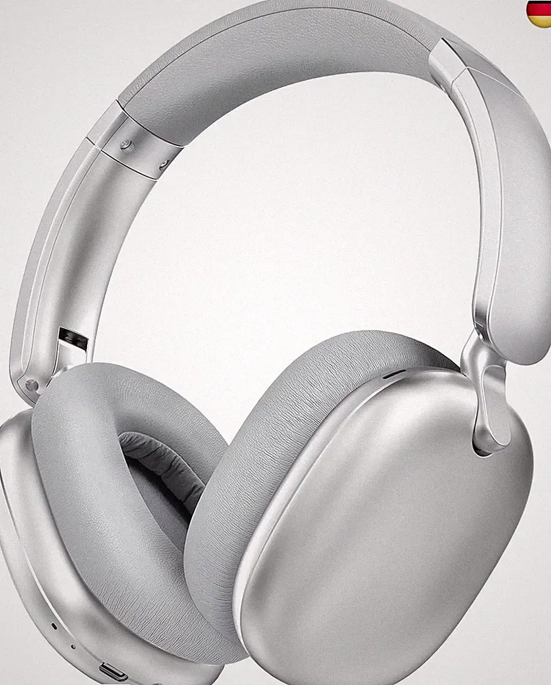 RORSOU C6 Aktive Noise-Cancelling-Kopfhörer, Drahtlose Over-Ear