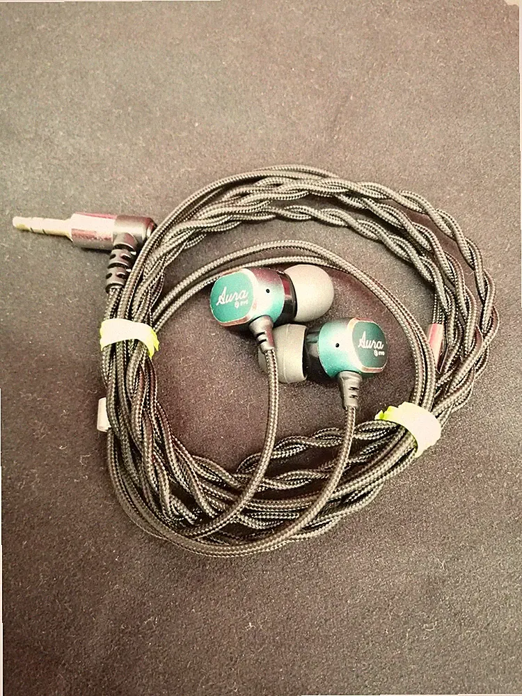 ROSE AURA EVO Hi-Fi kabelgebundene In-Ear-Kopfhörer 10 mm DLC-Treiber 3,5...