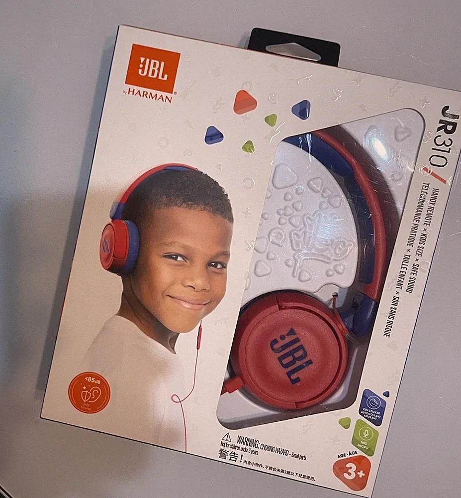 Roter JBL Kopfhörer für Kinder im neuwertigen Zustand