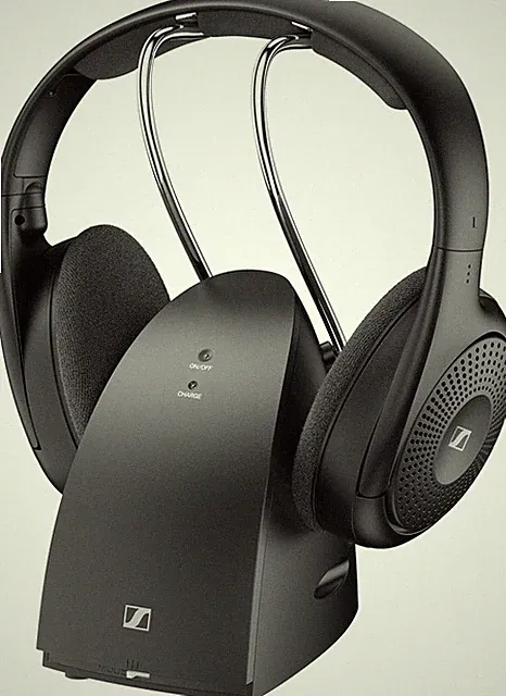 RS 120-W Wireless On-Ear-Kopfhörer für kristallklaren Fernsehton - leichtes D...