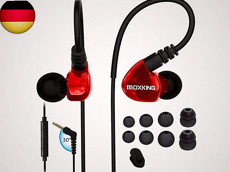 Running Sports Earbud-Kopfhörer mit Kabel über das Ohr In-Ear-Headsets G