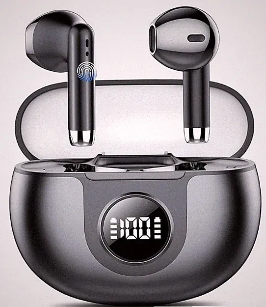 S24 Bluetooth Kopfhörer In-Ear Schwarz Neu & OVP Original verpackt