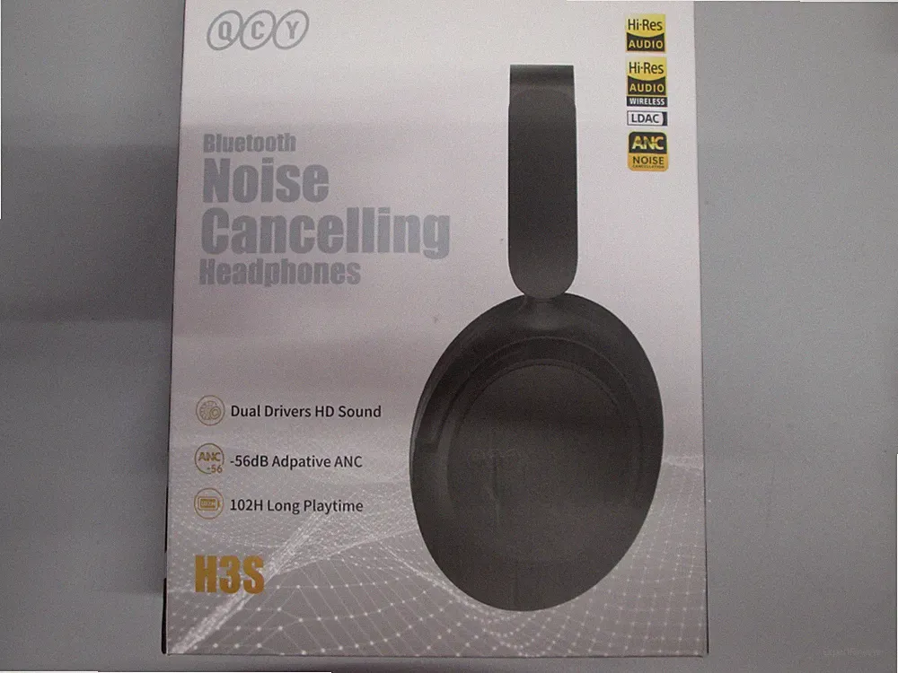 (S46) QCY H3S Over Ear Bluetooth Kopfhörer Bluetooth 6.0 ultraleicht