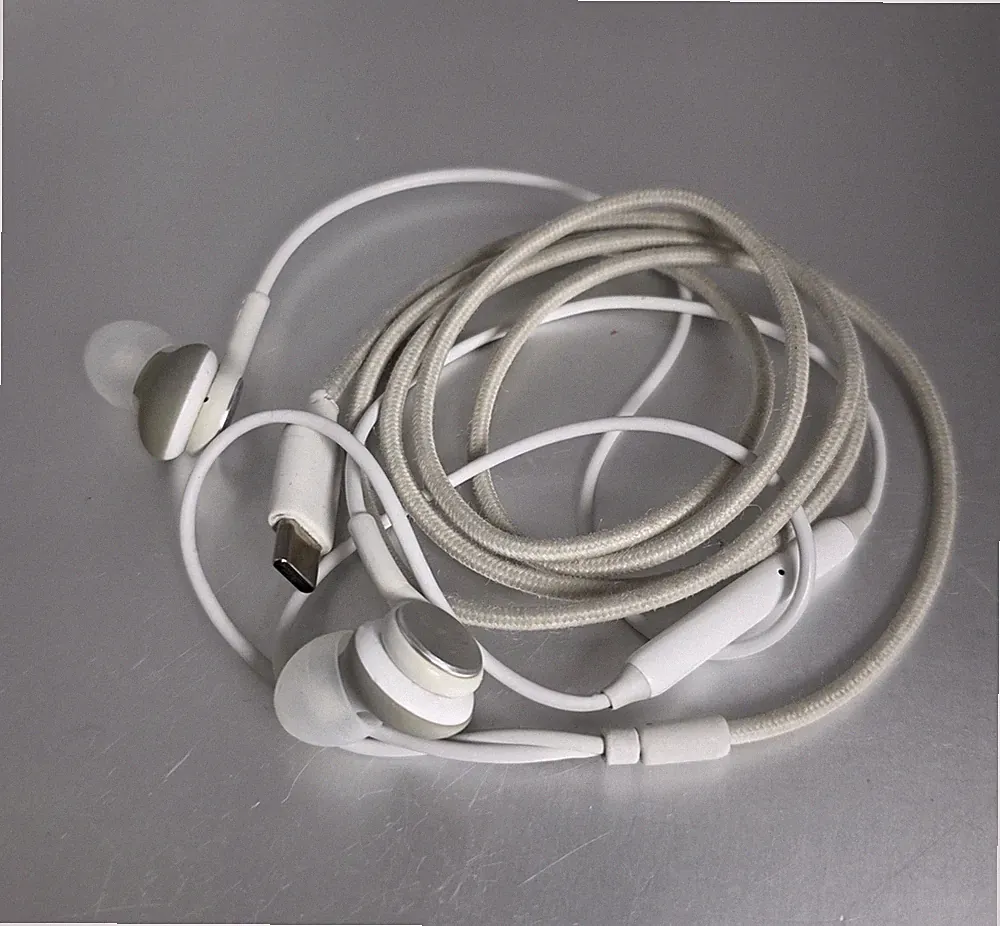 Samsung AKG USB-C In-Ear Kopfhörer EO-IC100 Weiß/Grün Original Headset