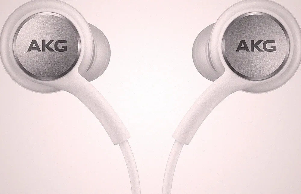 Samsung Earphones Headset USB Type-C white kabelgebunden In-Ear Binaural Silikon