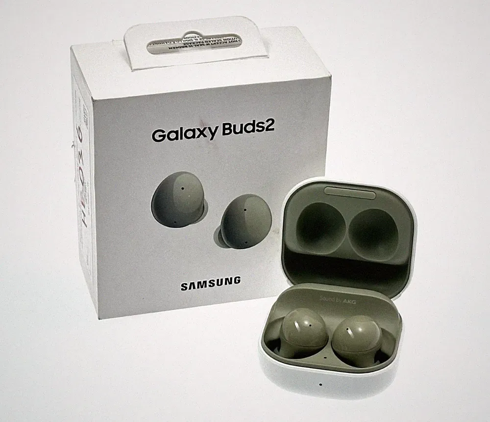 Samsung Galaxy Buds 2 In-Ear Bluetooth Kopfhörer ANC True Wireless Olive Grün Mw