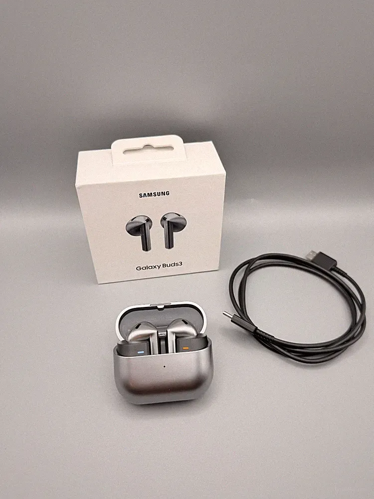 Samsung Galaxy Buds 3 Silber Bluetooth Kopfhörer In-Ear True Wireless Earbuds