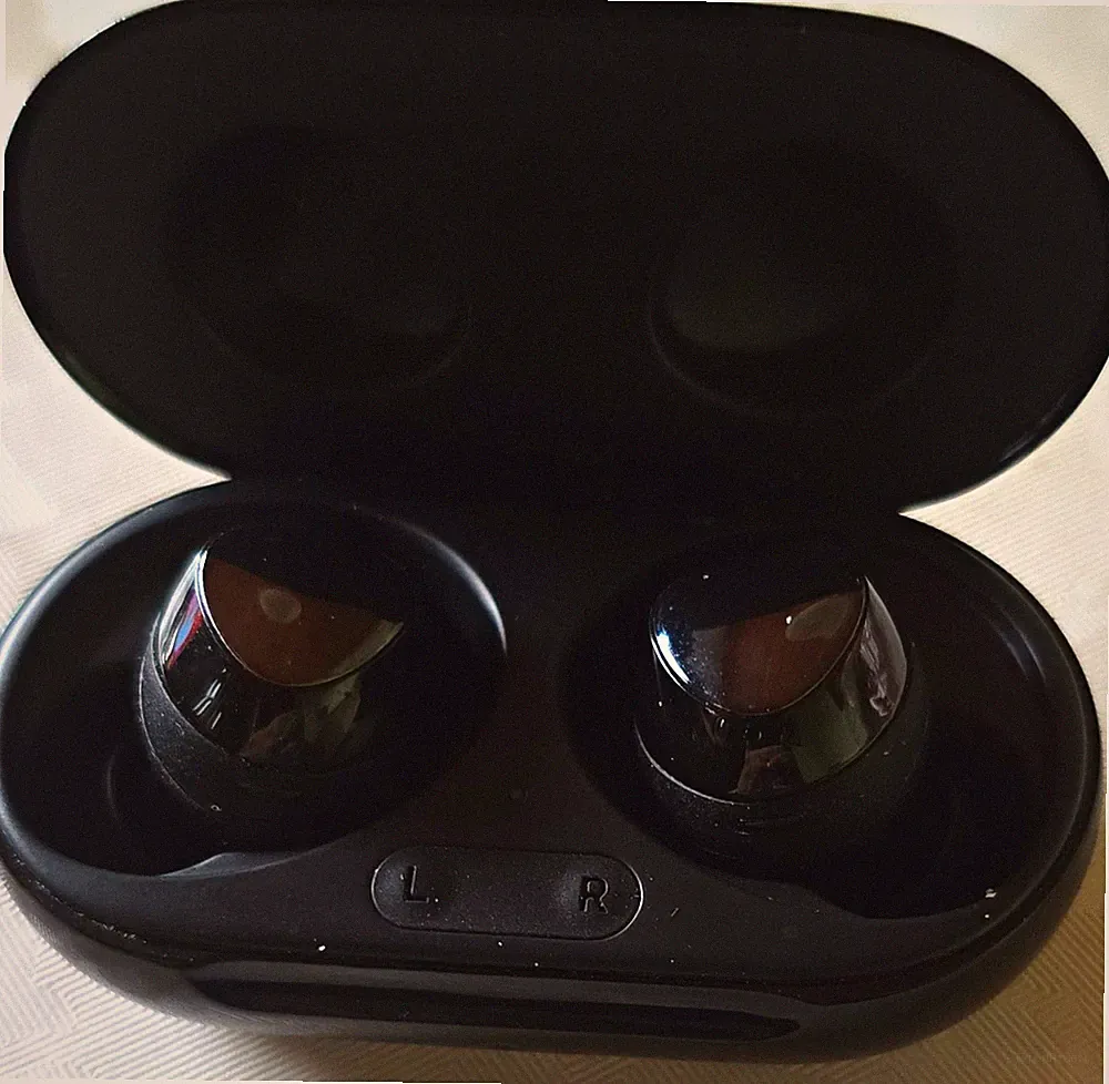 Samsung Galaxy Buds Live Bluetooth In-Ear-Kopfhörer kabellos schwarz, doppelt