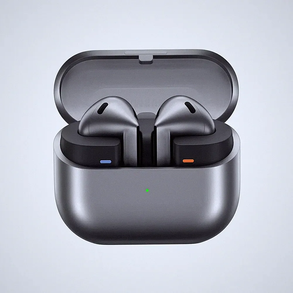 Samsung Galaxy Buds3 True Wireless Kopfhörer ANC Bluetooth Silber Neuwertig MwSt