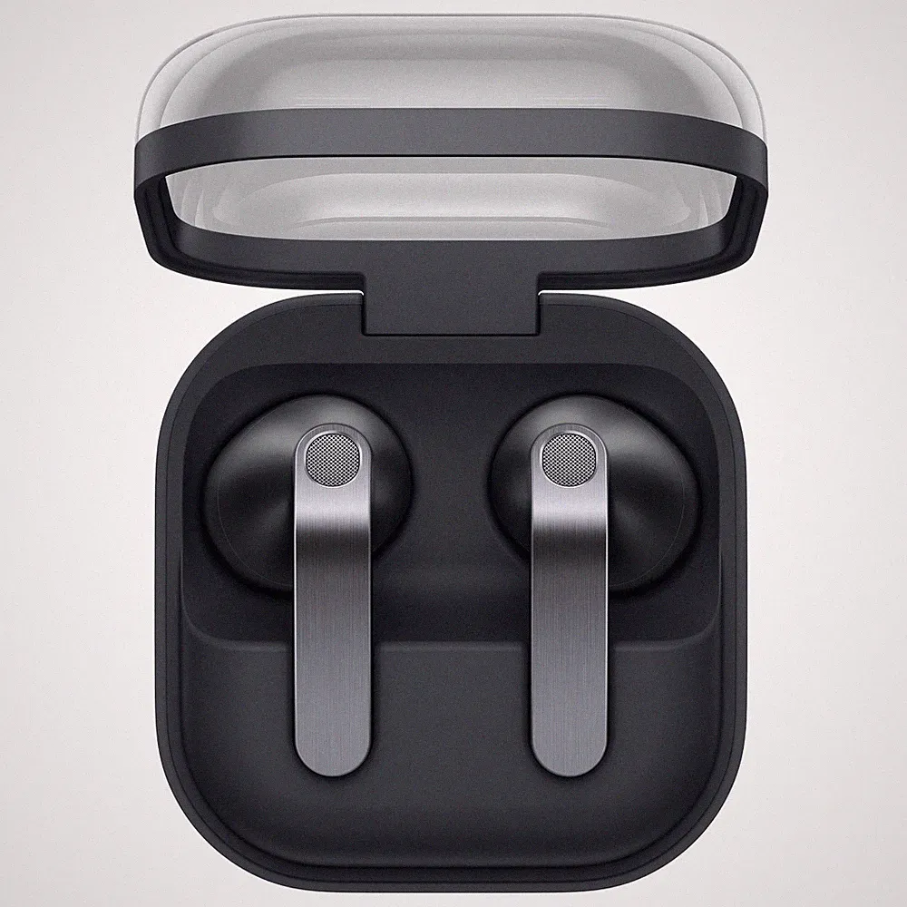 Samsung Galaxy Buds4 schwarz True Wireless Kopfhörer 5h Laufzeit ANC - WIE NEU