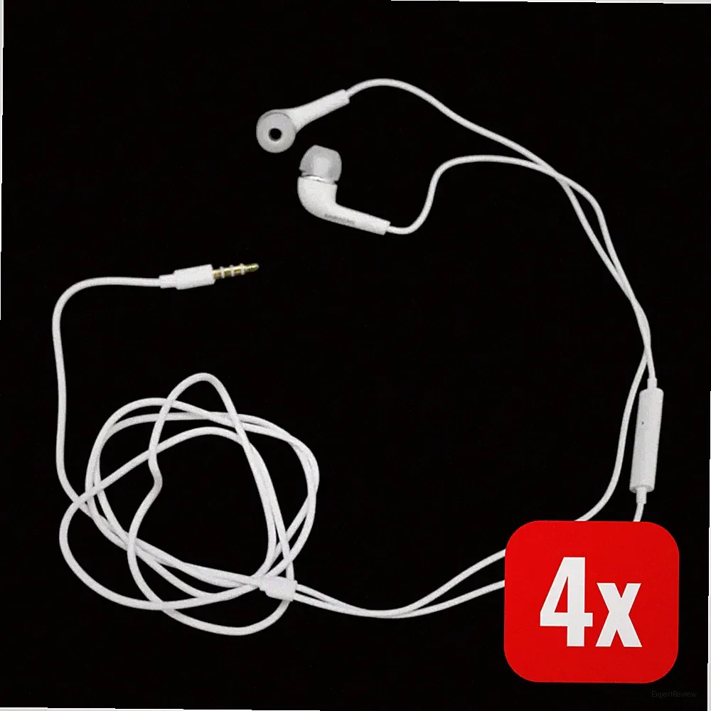 Samsung Headset Kopfhörer In-Ear 3,5mm kabelgebunden EHS64 Headset 4 STÜCK