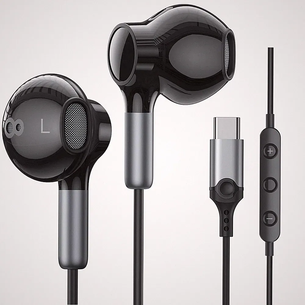 Samsung In-Ear Kopfhörer USB C Kabel Ohrhörer Mikrofon Lautstärkeregler