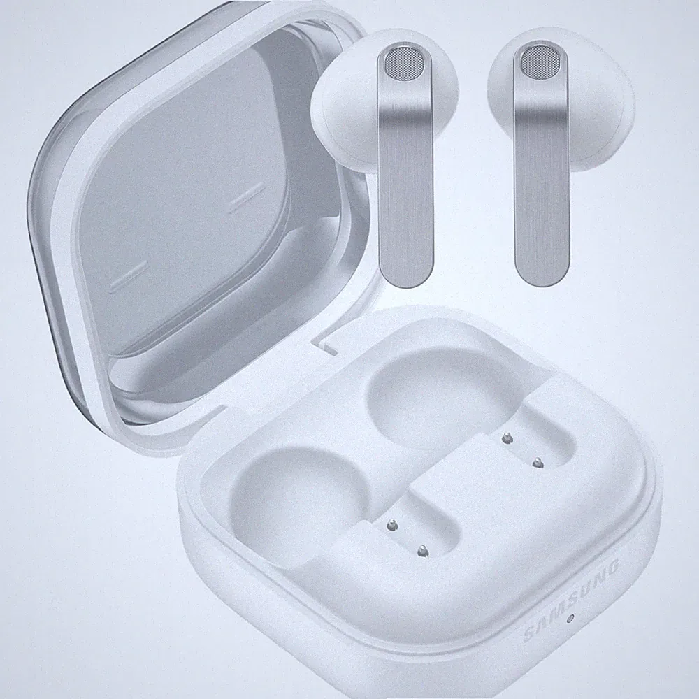 Samsung SM-R540 Galaxy Buds4 True Wireless Kopfhörer weiß In-Ear ANC bügellos