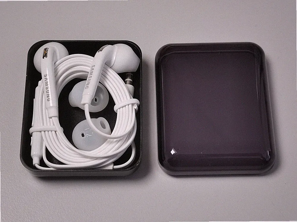 Samsung Stereo Headset EO-EG920 3,5mm Klinke In-Ear-Fit Kopfhörer weiß