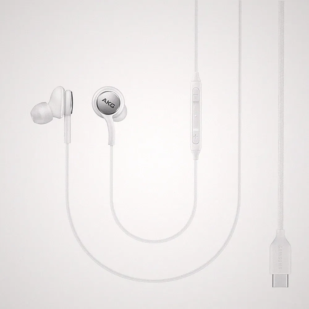 Samsung Stereo In-Ear Headset EO-IC100BWEGEU Kopfhörer Typ C Anschluss weiß
