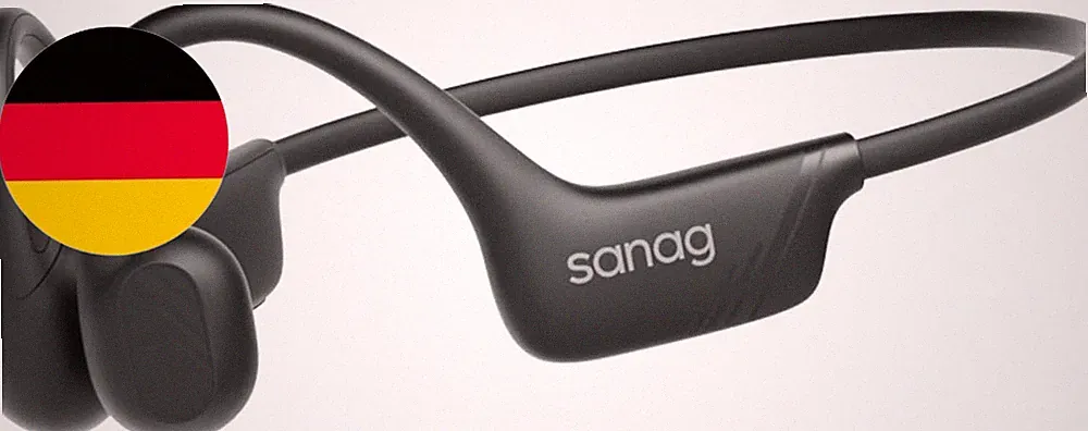 SANAG Knochenschall Kopfhörer, Knochenschall Kopfhörer Bluetooth, Kopfhörer Kabe