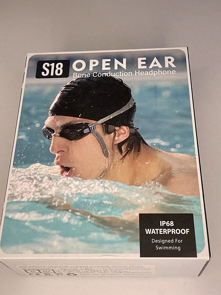 Sanoto IPX8 Wasserdichte Kopfhörer Zum Schwimmen Knochenschall Bluetooth 5.1
