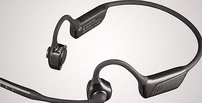 Sanwa Direct Open Ear Headset Bluetooth USB Kabelgebunden Mikrofon 400-MM-BTS...