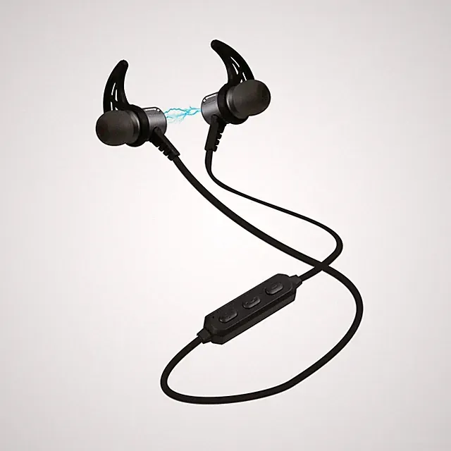 SBS Ultraleichte Wireless In Ear Kopfhörer Magnetband, Bluetooth 4.2 Headset