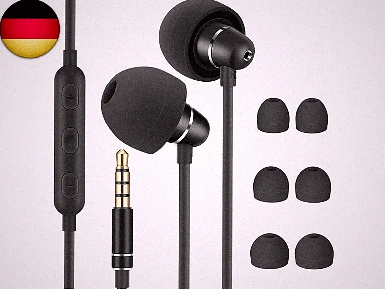 Schlaf kopfhörer, In Ear earphones für Kleine Gehörgang, Geräusch Isolierung, le