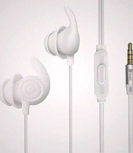 Schlafkopfhörer, 30dB Geräuschisolierung, Komfortable Schlaf-Ohrhörer mit 3,5mm