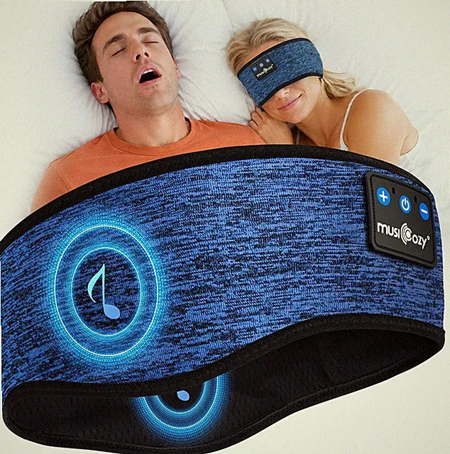 Schlafkopfhörer, Bluetooth 5.4 Kopfhörer Stirnband | Ultradünn für Sei