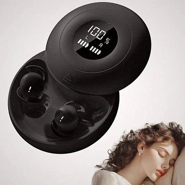Schlafkopfhörer Bluetooth 6.0, Schlafkopfhörer Seitenschläfer, Mini Kopfhörer...