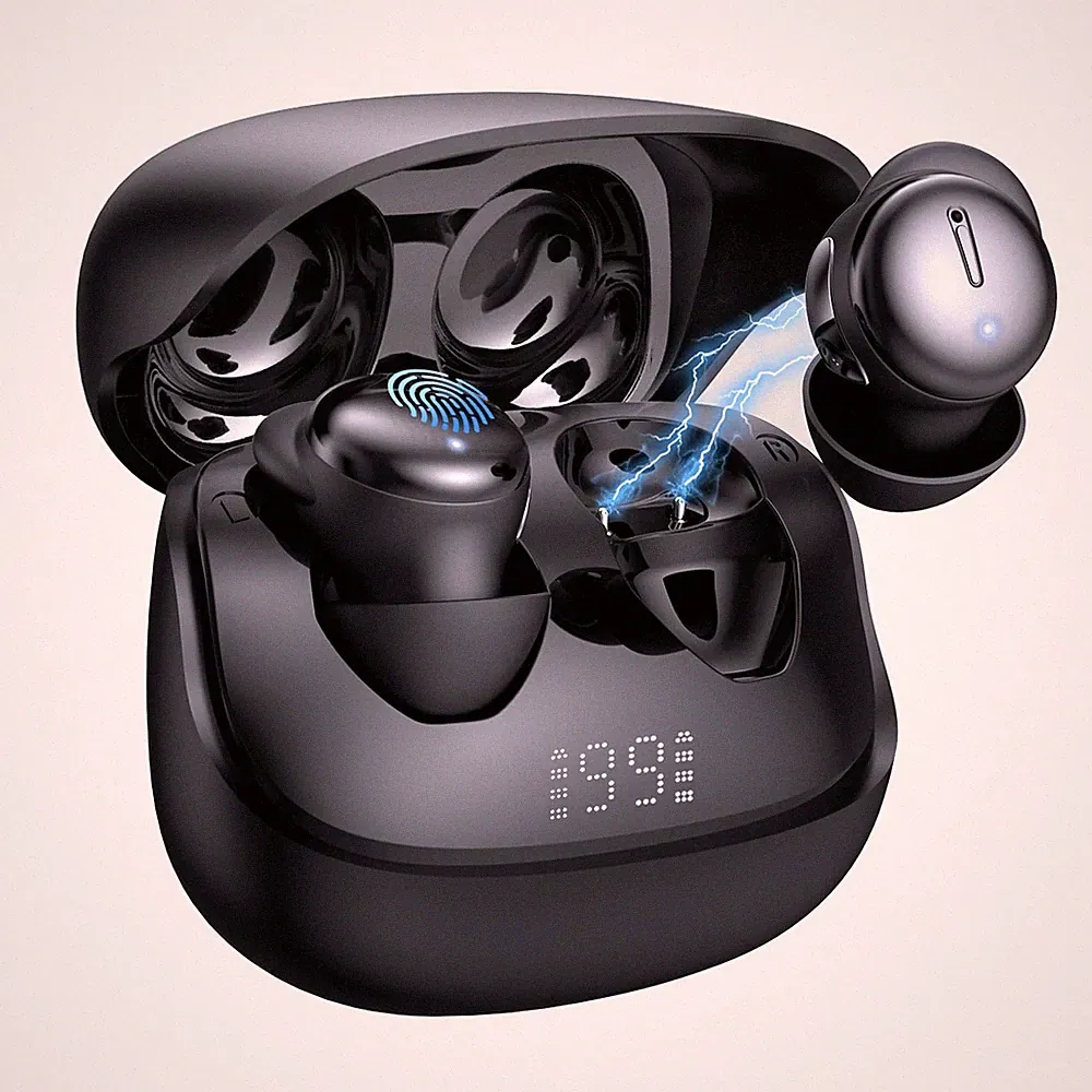 Schlafkopfhörer Bluetooth 6.2, ANC Noise Cancelling Kopfhörer
