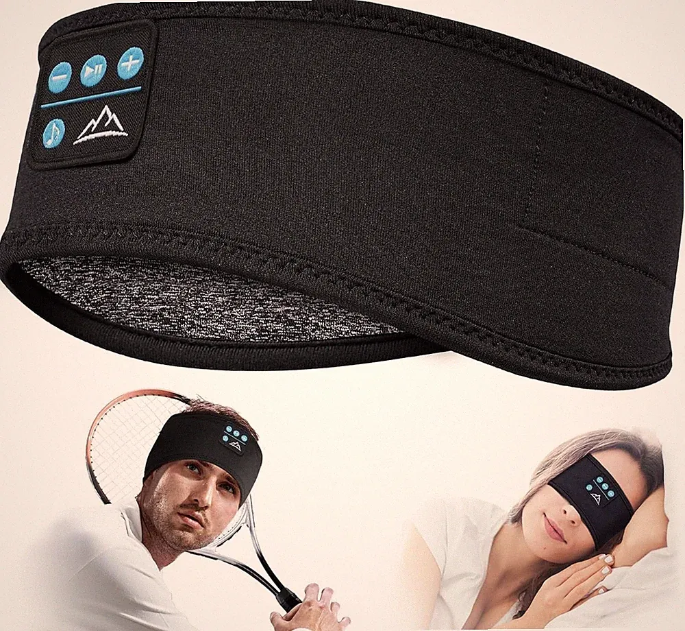 Schlafkopfhörer Bluetooth Geschenke für Frauen/Männer - Stirnband Kopfhörer