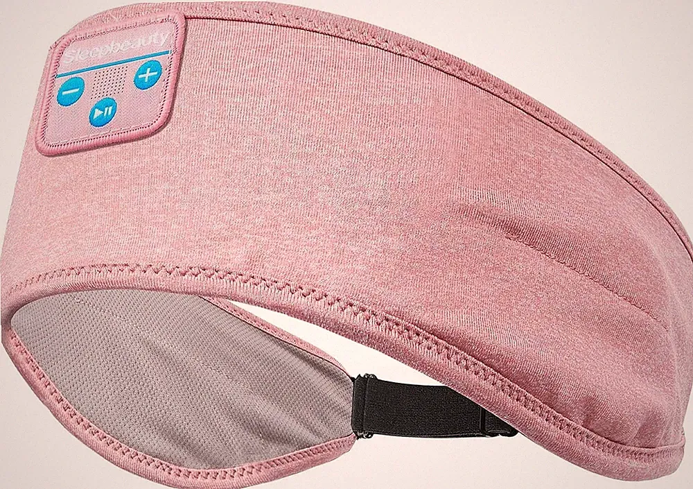 Schlafkopfhörer Bluetooth Kopfband Weich Verstellbar Lautsprecher Sport Yoga