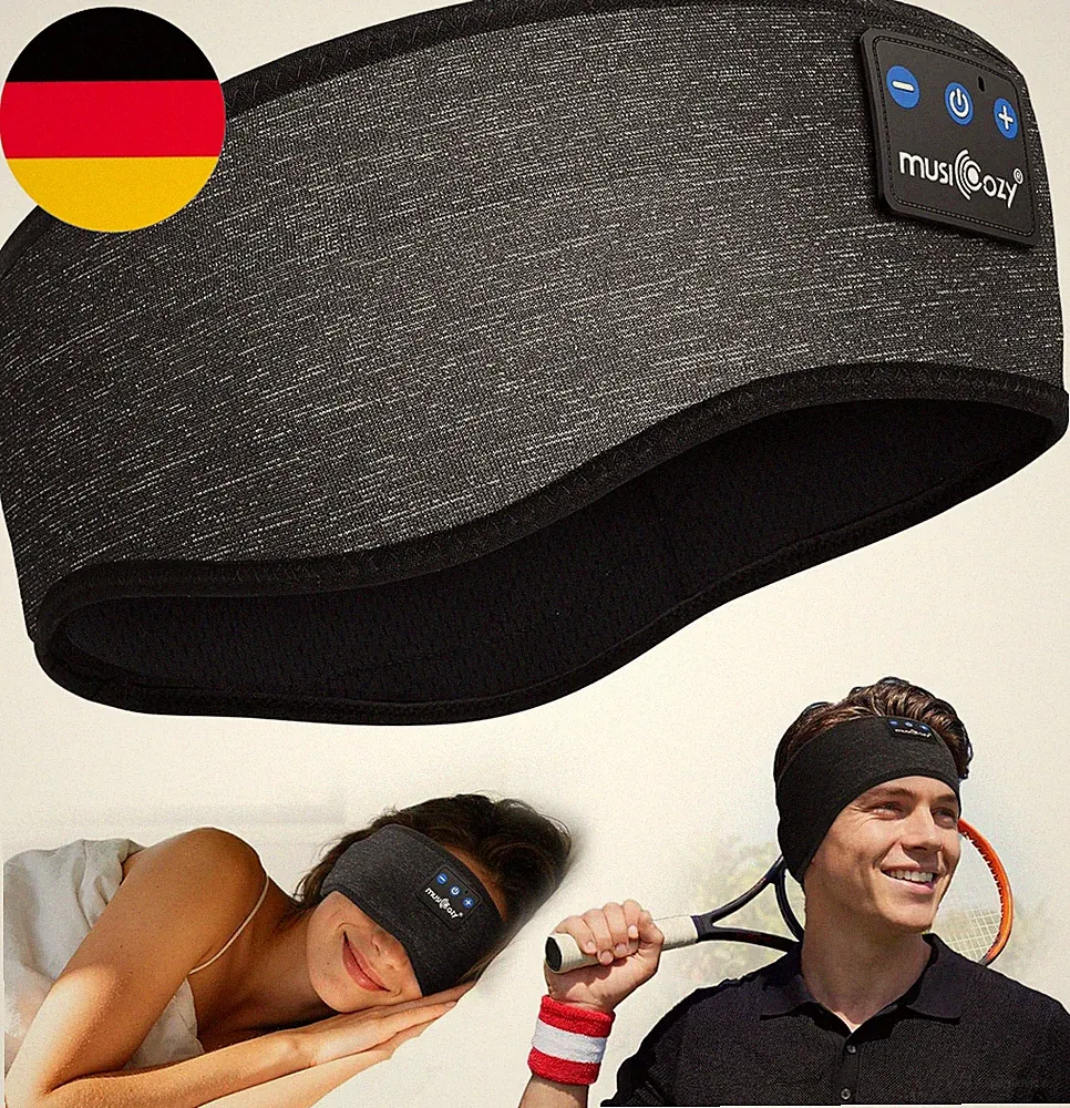 Schlafkopfhörer Bluetooth,Schlaf Kopfhörer Kabellose 5.2 Kopfhor Stirnband Schla