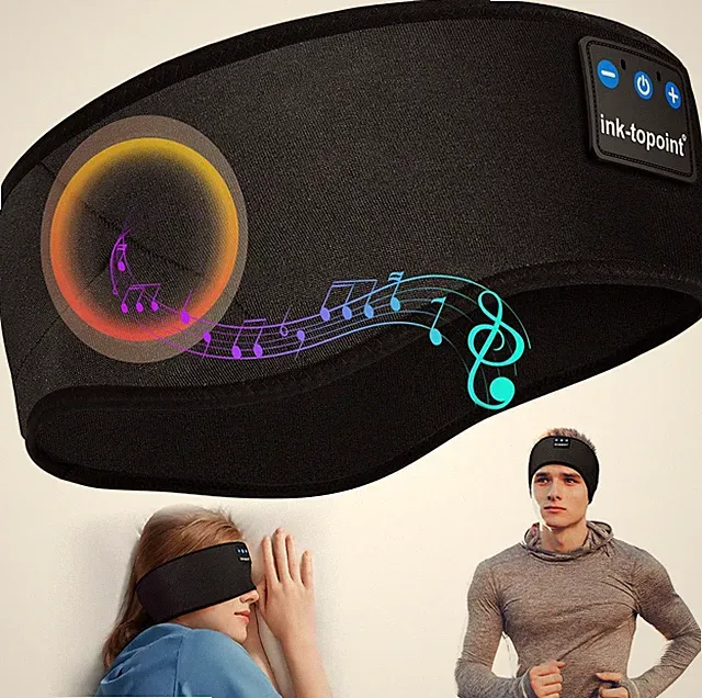Schlafkopfhörer Bluetooth,Schlaf Kopfhörer Stirnband Bluetooth Kopfhörer Cool...